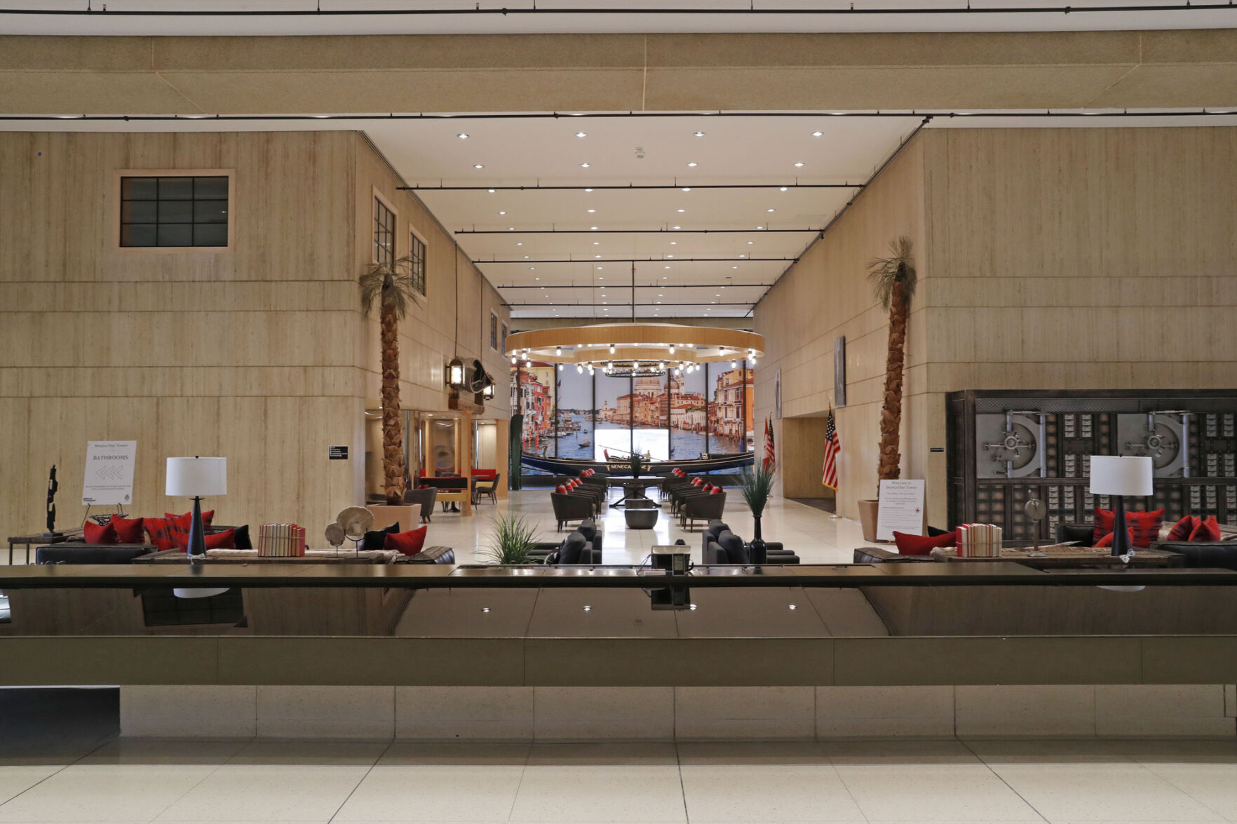 Seneca One Tower lobby